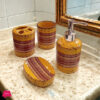 Ceramic 4 Pcs Bathroom Set
