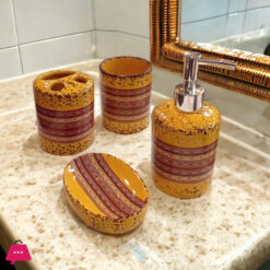 Ceramic 4 Pcs Bathroom Set