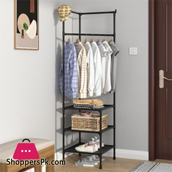 Corner Coat Rack Floor Standing Clothes Hanger Multilayer Coats Racks 3 Corner Coat Rack Floor Standing Clothes Hanger Multilayer Coats Racks