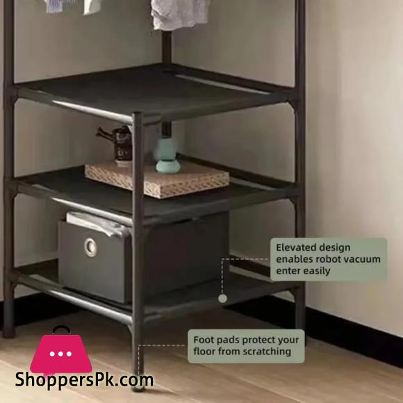 Corner Coat Rack Floor Standing Clothes Hanger Multilayer Coats Racks 7 Corner Coat Rack Floor Standing Clothes Hanger Multilayer Coats Racks - Image 5