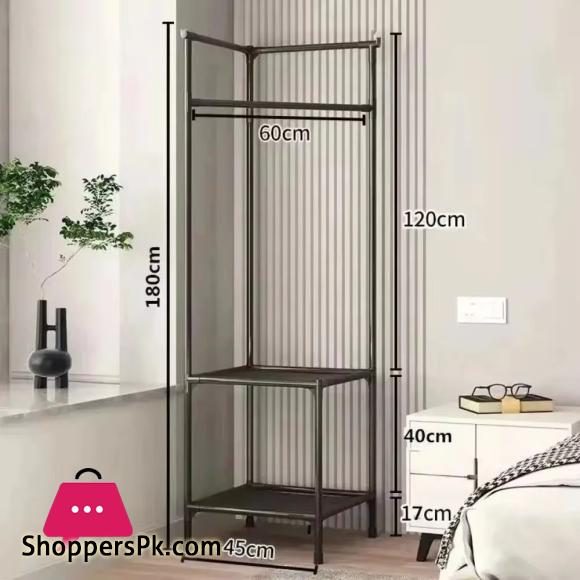 Corner Coat Rack Floor Standing Clothes Hanger Multilayer Coats Racks 8 Corner Coat Rack Floor Standing Clothes Hanger Multilayer Coats Racks - Image 6