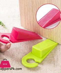 Door Stopper Pack of 2 with Hanging Rubber Hook Decorative Door Stops Door Wedge Stop Door Stopper for House Bedroom Office Doors Baby Safety Protection Non Slip Door Buffer for Children