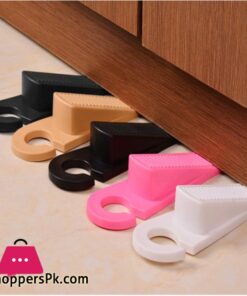 Door Stopper Pack Of 2 With Hanging Rubber Hook Decorative Door Stops Door Wedge Stop Door Stopper For House Bedroom Office Doors Baby Safety Protection Non Slip Door Buffer For Children