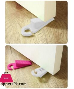 Door Stopper Pack Of 2 With Hanging Rubber Hook Decorative Door Stops Door Wedge Stop Door Stopper For House Bedroom Office Doors Baby Safety Protection Non Slip Door Buffer For Children