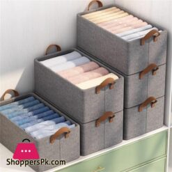 Durable Closet Organizer Efficient Stackable Jeans Organization Storage Box for Home organization Wardrobe management Small apartment living Travel organization College dorm room storage