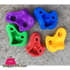 1Pc Plastic Climbing Rock Wall Stones Random Color Climbing Frame Hand Feet Holds Grip Kids Outdoor Sport Toys For Kids Game