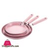 Flat Bottom Pan Pink Non-Stick Pot For Gas Stoves And Cooker Use Mini Omelettes Fried Eggs Pancake Baking Pans Multifunctional