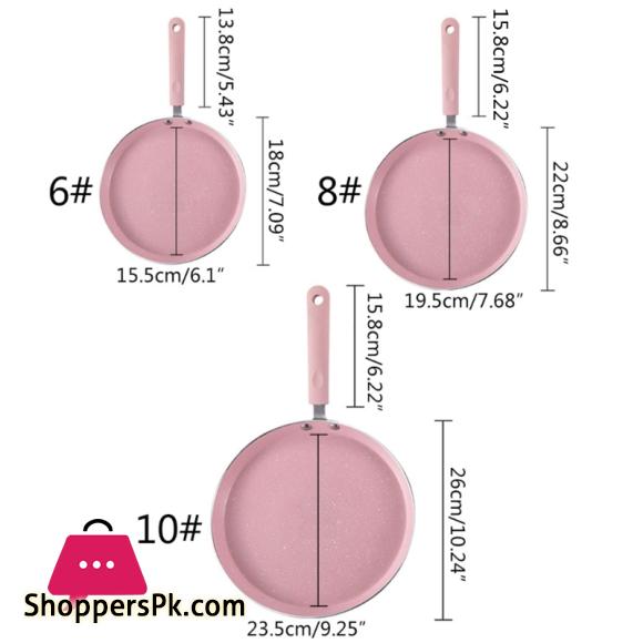 Flat Bottom Pan Pink Non-Stick Pot For Gas Stoves And Cooker Use Mini Omelettes Fried Eggs Pancake Baking Pans Multifunctional 8 Flat Bottom Pan Pink Non-Stick Pot For Gas Stoves And Cooker Use Mini Omelettes Fried Eggs Pancake Baking Pans Multifunctional - Image 6