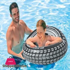 Intex Giant Tire Tube 36 Inch Swim Ring Summer Fun Float Inflatable For Kids Baby Swimming Pool Ring Tube 9 Year Age Intex Giant Tyre Tube 59252