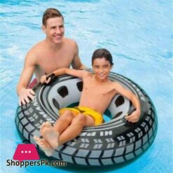Intex Giant Tire Tube 36 Inch Swim Ring Summer Fun Float Inflatable For Kids Baby Swimming Pool Ring Tube 9 Year Age Intex Giant Tyre Tube 59252
