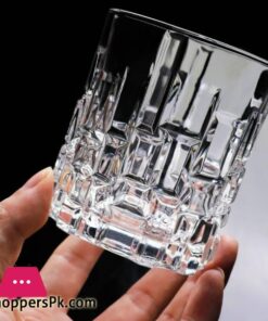 KANRAS Chinese Crystal Cut Tumbler Set of 6