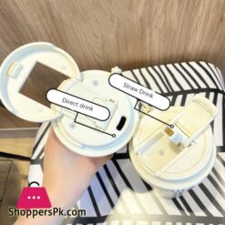 Orchid Water Bottle Impression Coffe Tumbler 528 Ml