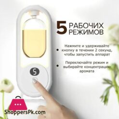 Rechargeable Essential Oils Diffuser Aromatherapy Humidifiers Wall Mounted Desktop Oil Fragrance Diffuser Essential For Home