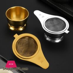 Stainless Steel Tea Strainer Easy Clean Loose Leaf Traditional Hanging Herbal
