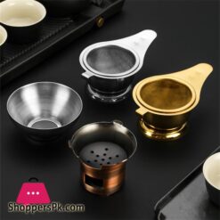 Stainless Steel Tea Strainer Easy Clean Loose Leaf Traditional Hanging Herbal