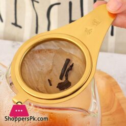 Stainless Steel Tea Strainer Easy Clean Loose Leaf Traditional Hanging Herbal