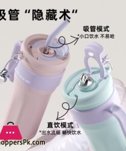 Stainless Steel Thermal Water Bottle Tumbler With Handle Straw Cup Drinkware Thermo Bottle 1250 Ml 13 Stainless Steel Thermal Water Bottle Tumbler With Handle Straw Cup Drinkware Thermo Bottle 1250 Ml - Image 5