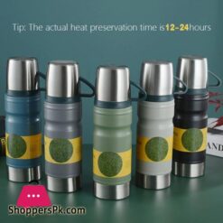 Stanley Classic Vacuum Insulated Wide Mouth Vacuum Thermos Hot  Bottle - 680ml