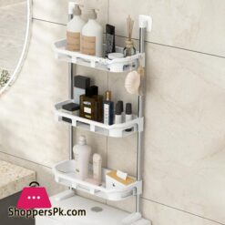 Toilet Rack No Drilling Shelf Above the Toilet Tank  Bathroom Rack