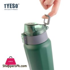 Tyso Sports Vacuum Insulated Bottle Keep Cold And Hot With Handle 600 Ml