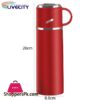 Stainless Steel Water Bottle Stylish Stainless Steel Vacuum Insulated Water Bottle Keeps Drinks Hot Or Cold For 12 Hours Large Capacity Leak Proof Perfect For Travel Outdoor Activities Food Grade