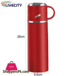 Stainless Steel Water Bottle Stylish Stainless Steel Vacuum Insulated Water Bottle Keeps Drinks Hot or Cold for 12 Hours Large Capacity Leak proof Perfect for Travel Outdoor Activities Food Grade