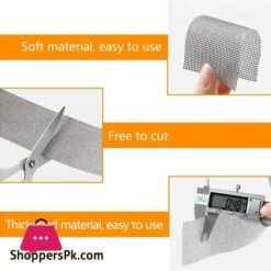 Window Screen Repair Tape Self Adhesive Mesh Tape Net Door Fix Patch Anti Insect Mosquito Mesh Broken Holes Repairing