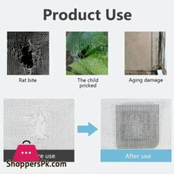 Window Screen Repair Tape Self Adhesive Mesh Tape Net Door Fix Patch Anti Insect Mosquito Mesh Broken Holes Repairing
