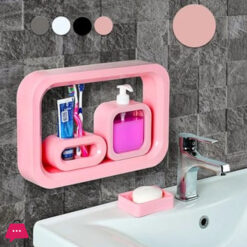 Acrylic 4-Piece Bathroom Set