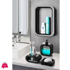 Acrylic 4-Piece Bathroom Set