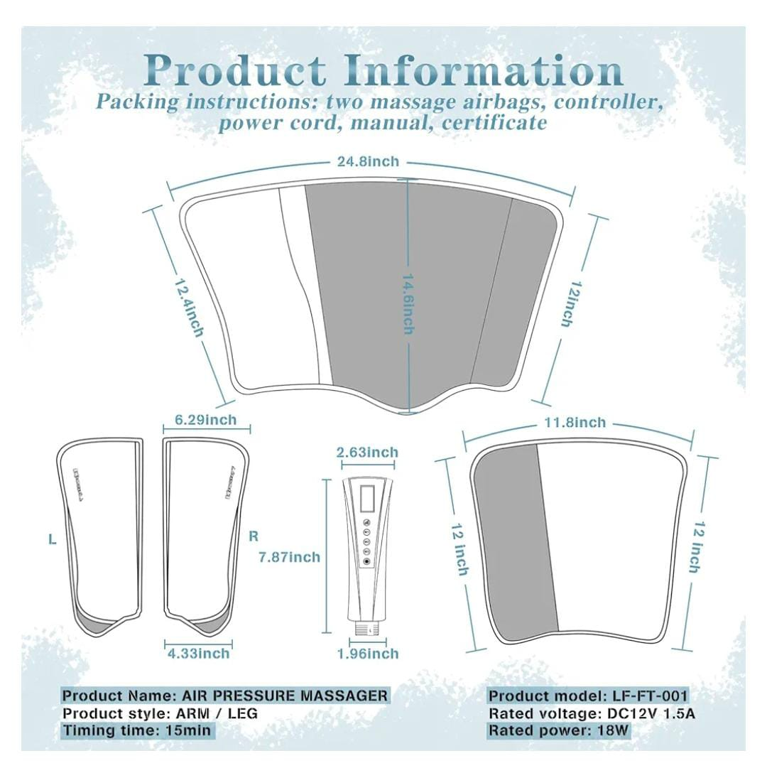 Air Compression Leg Massager