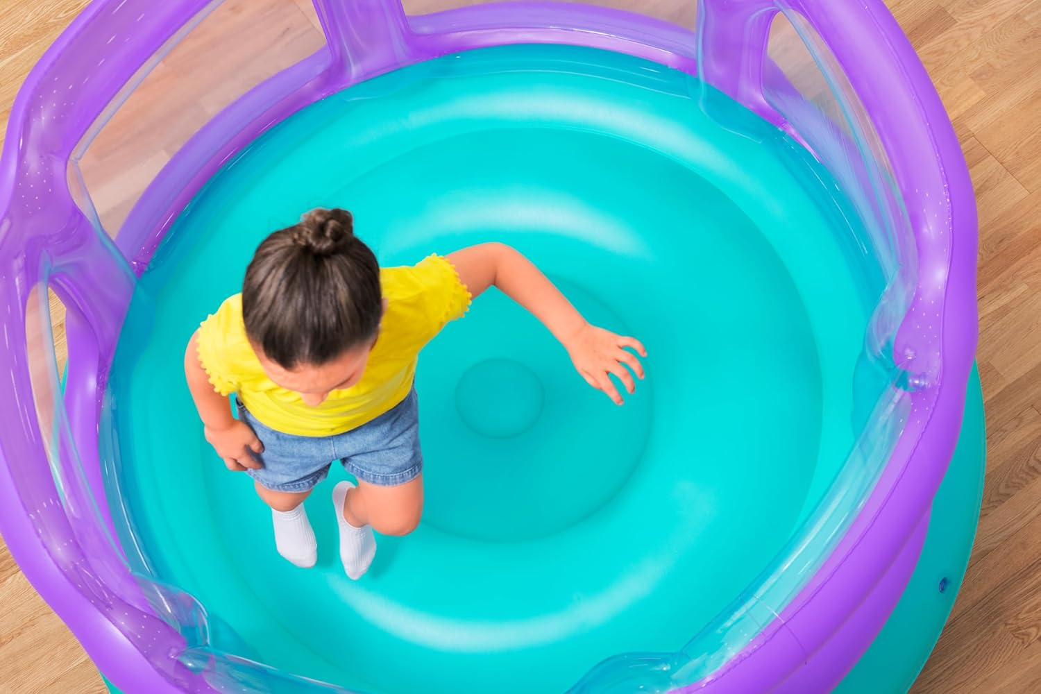 Bestway | Kids Laugh 'N Leap Kids Inflatable Bouncer, Bouncy Castle With Built-In Trampoline 60&Quot; X 33&Quot;