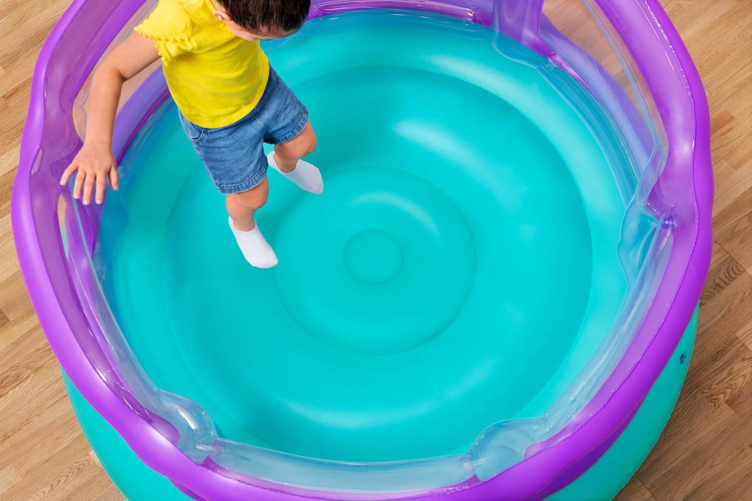 Bestway | Kids Laugh 'N Leap Kids Inflatable Bouncer, Bouncy Castle With Built-In Trampoline 60&Quot; X 33&Quot;