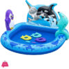 Bestway Polar Pals Kids Inflatable Water Play Center Outdoor Summer Pool Toy for Children Ages +2 53" x 51.5" x 28.5")