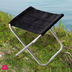 Camping Chair Folding Stool Portable Fishing Chair Bench Patio
