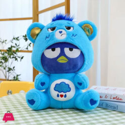 Cartoon Care Bears Cross-Dressing Hello Kitty Big Plush Toy Rainbow Bear Plush Doll Bedroom Pillow Kid Birthday Gift