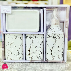 Ceramic 4 Pcs Bathroom Set