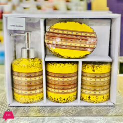 Ceramic 4 Pcs Bathroom Set