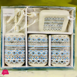 Ceramic 4 Pcs Bathroom Set