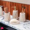 Ceramic Bathroom Accessories Set Ceramic - 4Pcs