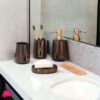 Ceramic Bathroom Accessories Set Ceramic - 4Pcs
