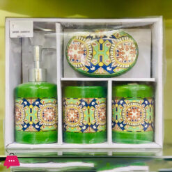 Ceramic Bathroom Accessories Set of 4 Bath Set