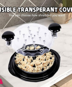 Chicken Shredder Tool Twist With Transparent Lid - Image 2