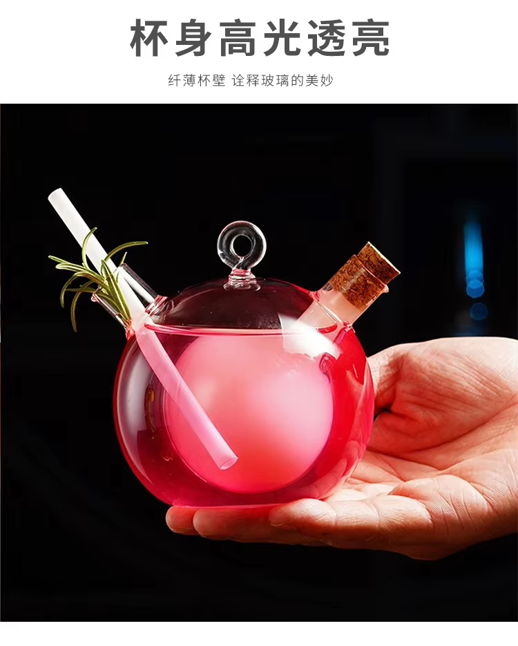 Creative Oil Bottle Dual-Use Glass Oil Pot 2-In-1 Kitchen Goods 500Ml + 40Ml