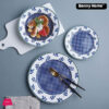 Danny Home 18 Piece Porcelain Plate Set Dinner Set