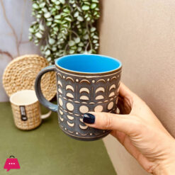 Danny Home 400Ml Denim Mug Set Of 4