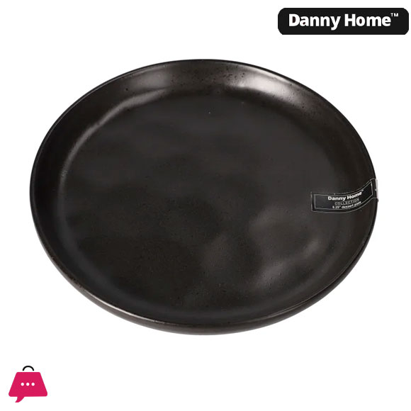Danny Home Black Dinner Plate 10.75 Inch 3 Danny Home Black Dinner Plate 10.75 Inch