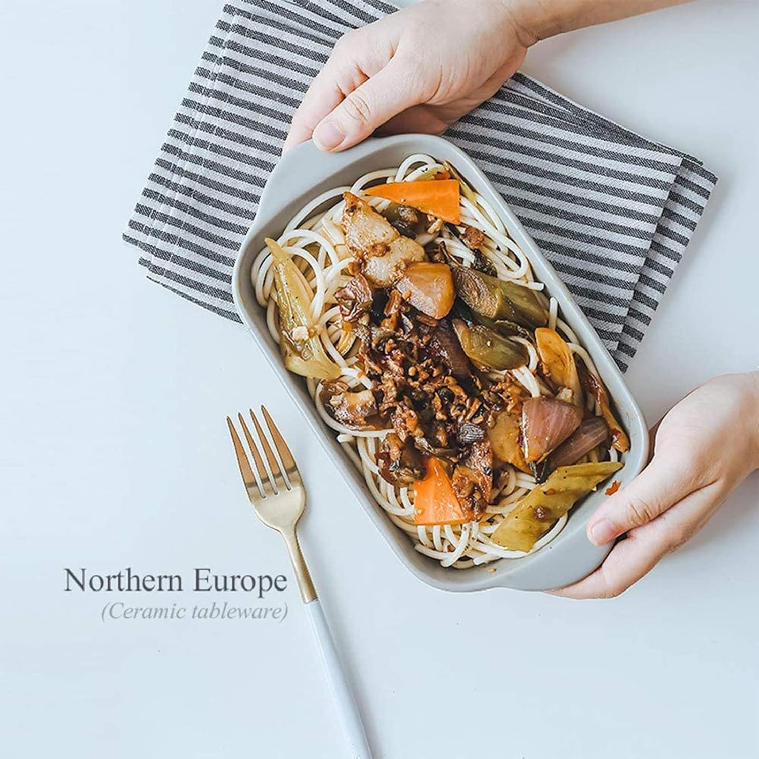 Danny Home Baking Dish With Handle - 8.5Inch (22Cm) 16 Danny Home Baking Dish With Handle - 8.5Inch (22Cm)