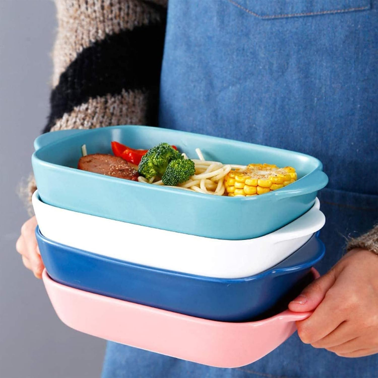Danny Home Baking Dish With Handle - 8.5Inch (22Cm) 14 Danny Home Baking Dish With Handle - 8.5Inch (22Cm)