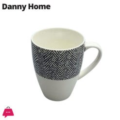 Danny Home Elegant Textures Porcelain Mug 320ml